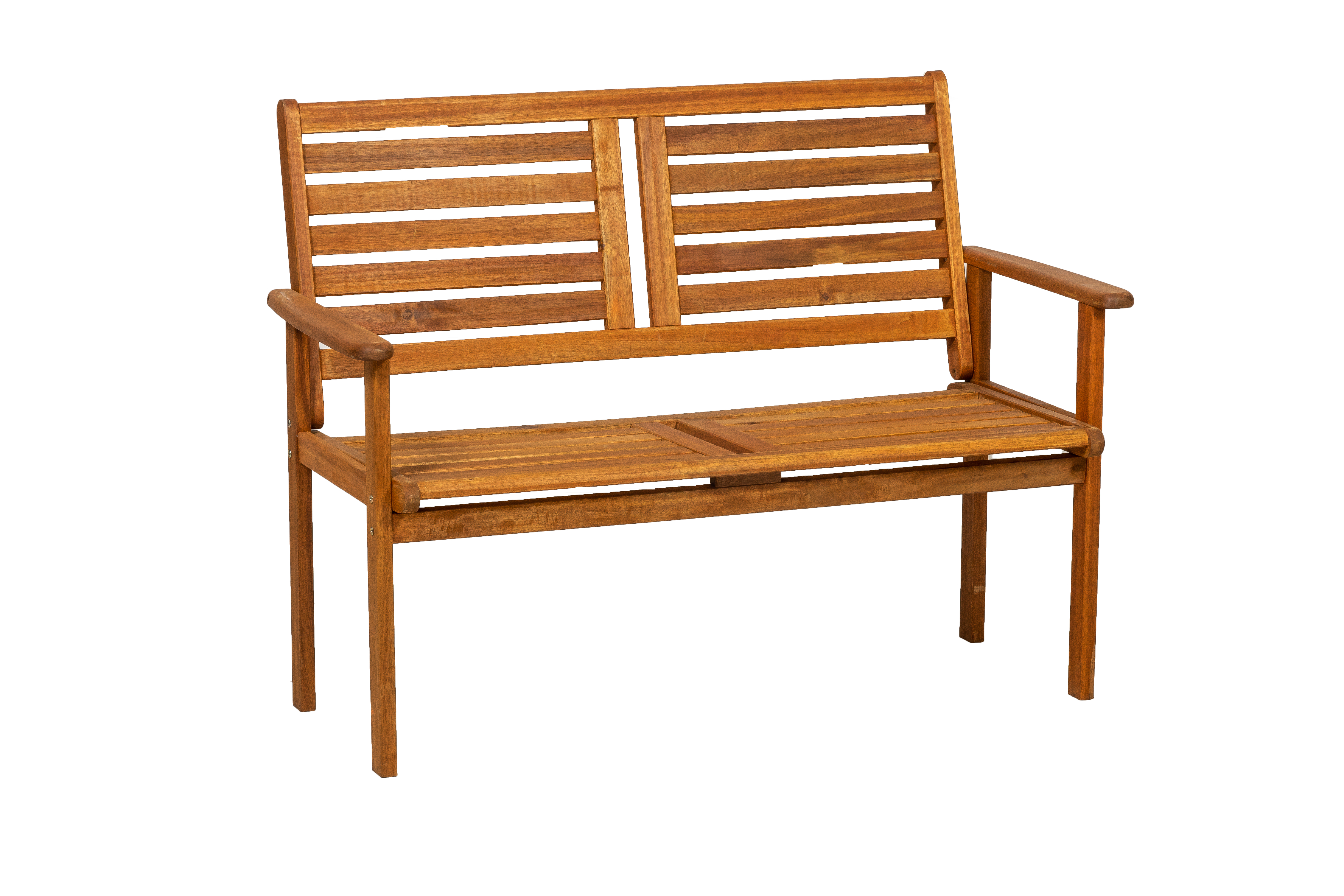 Wooden 2 deals seater bench